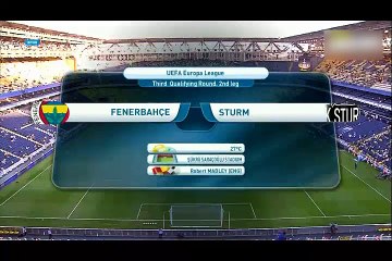 Fenerbahçe 1-1 Sturm Graz / Maç özeti izle