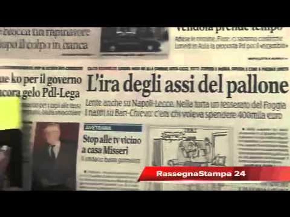 Leccenews24 Notizie dal Salento: rassegna stampa 9 Giugno