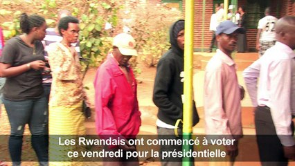 Présidentielle rwandaise: les bureaux de vote ont ouvert