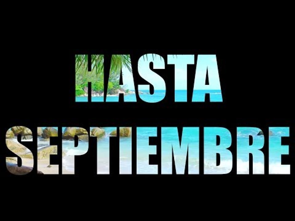 SENSESSION EMPIEZA VACACIONES. ¡¡HASTA SEPTIEMBRE!!