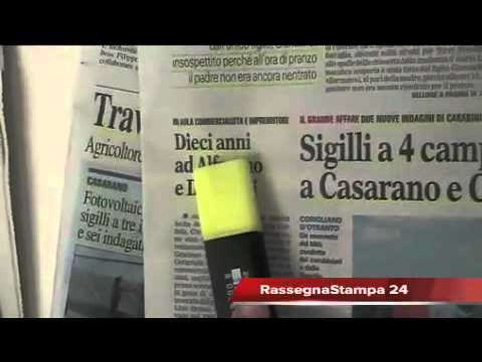 Leccenews24 Notizie dal Salento: rassegna stampa 1 Giugno