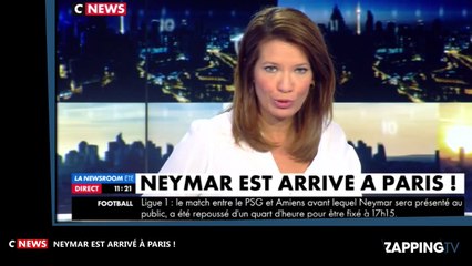 Neymar est à Paris, les premières images de son arrivée (Vidéo)