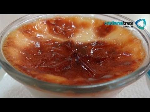 Receta de jericaya de leche. Receta de postres / Receta de jericaya / Receta postre típico