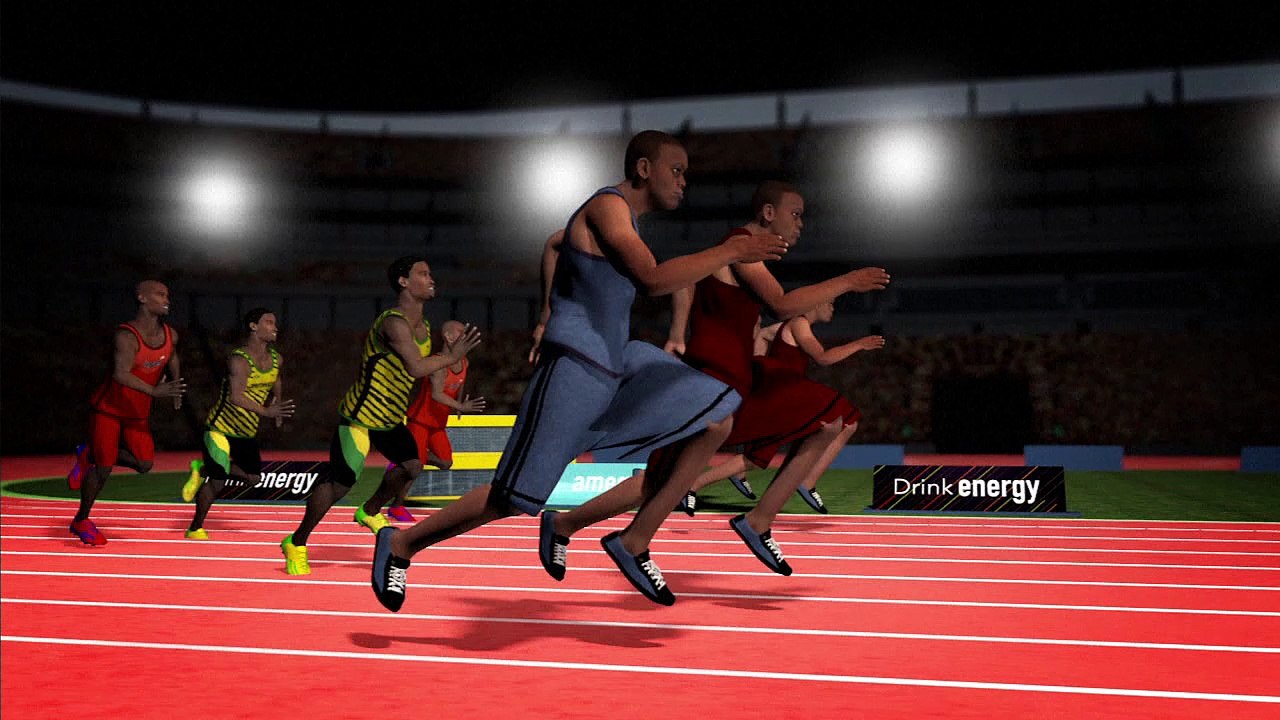100 metre sprint