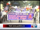 PROTEST AGINST MODI RALLY IN BANGALORE