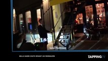 Bella Hadid chute en talons hauts devant des paparazzis (vidéo)