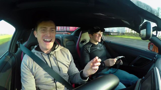 Review car - 2017 Nissan GT-R vs Tesla Model S - Gasoline vs Electric Acceleration Challenge Head2head