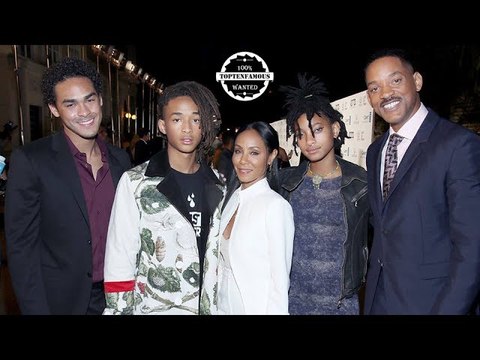 Will Smith family, Jaden Smith, Willow Smith, Trey Smith Then and Now