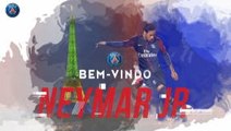 PSG welcome new signing Neymar