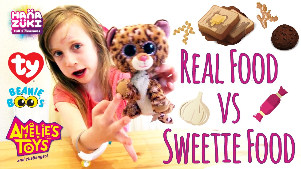 Real Food vs Sweetie Food video