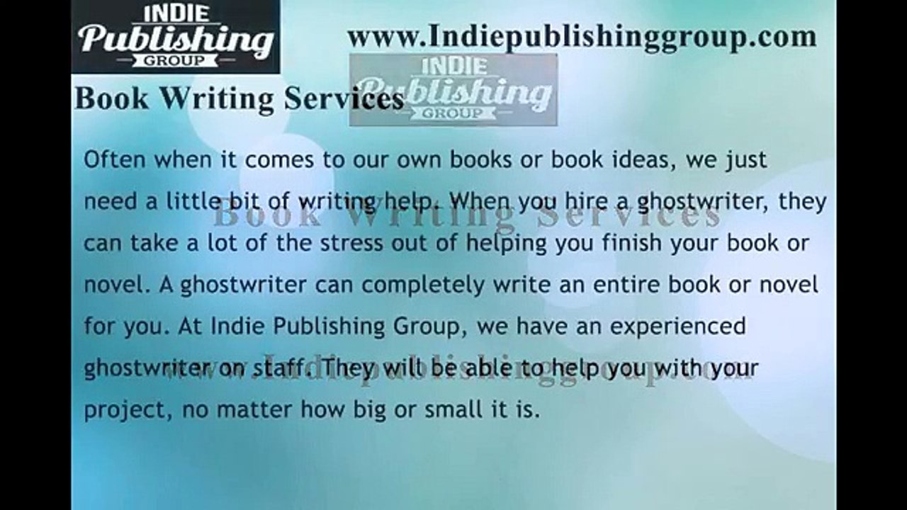 Writing Services Toronto