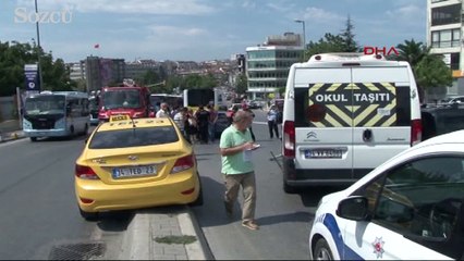 Kadıköy'de zincirleme kaza