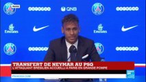 REPLAY - Neymar à Paris : Revivez la 1ère conférence de presse de Neymar au PSG