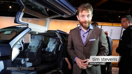 Car Review - Lincoln Navigator Concept sprouts gullwing doors and an even roomier cabin
