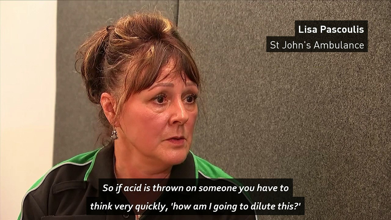 What to do in an acid attack