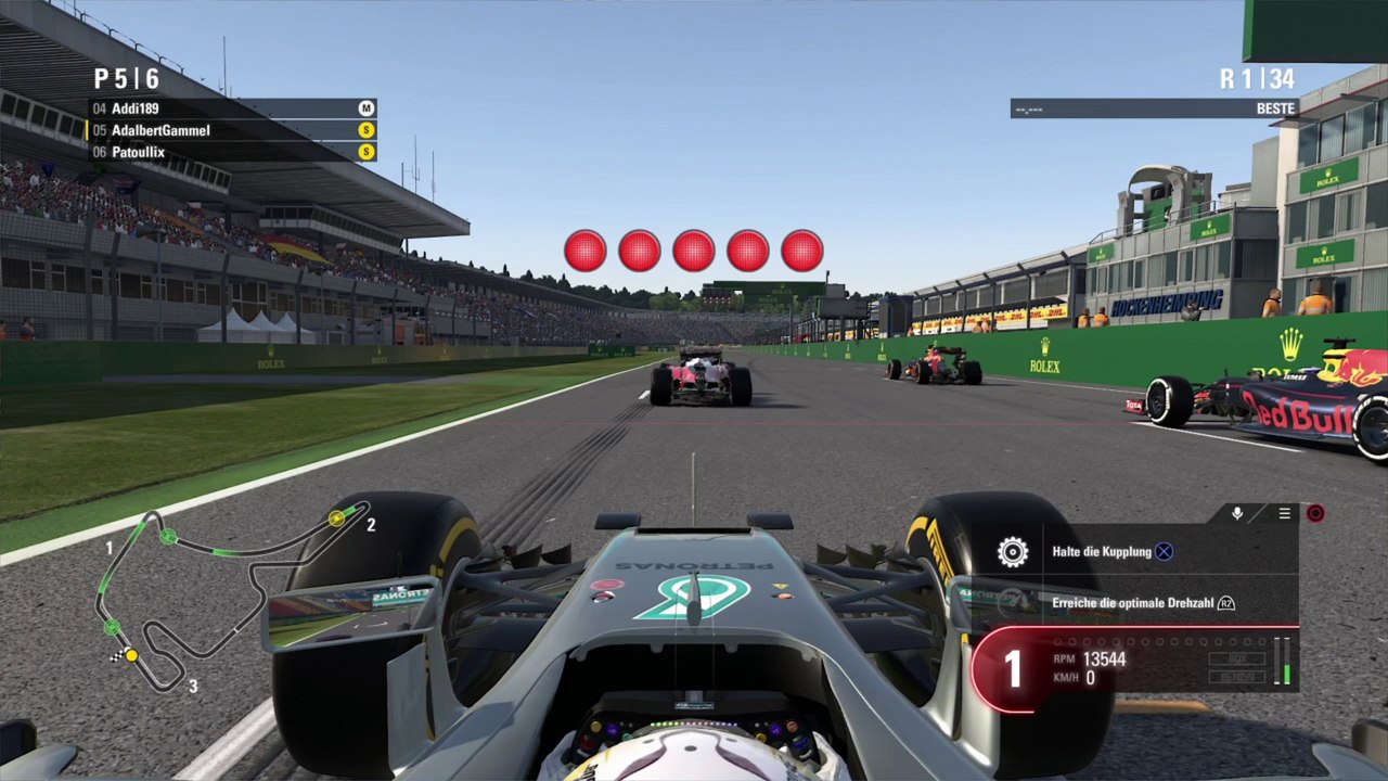 F1 2016 Testrennen Hockenheim