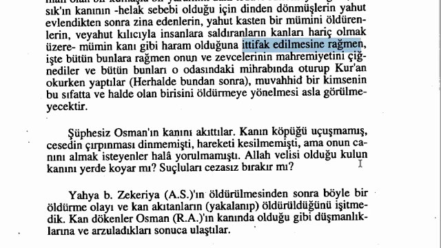 yeziyd w müaewiye ke-efirdir onları tekfiyr etmeyende ke-efirdir mürted öldürülür ewliler recmedilir