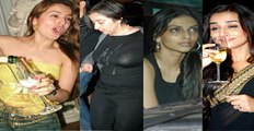 Alcoholic Bollywood :Actresses Who Smoke & Drink In Real Life