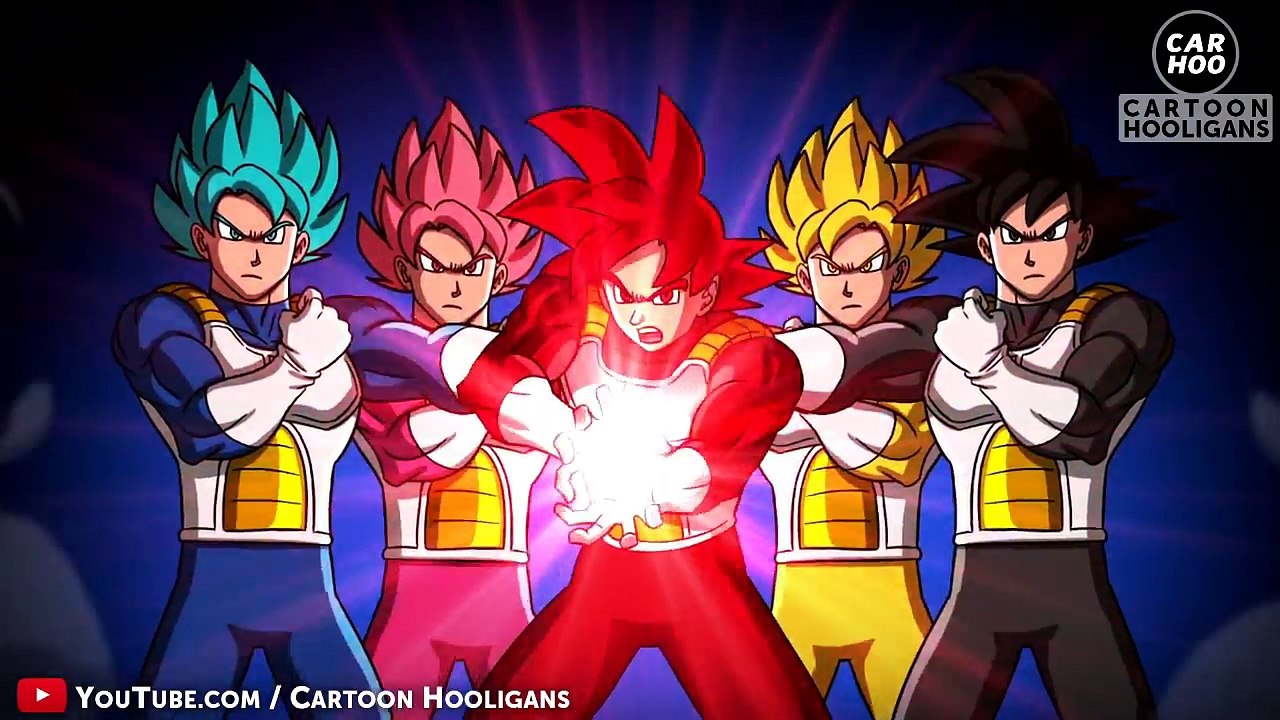 GOKU SAIYAN RANGERS 【 Dragon Ball Super & Power Rangers Parody 】