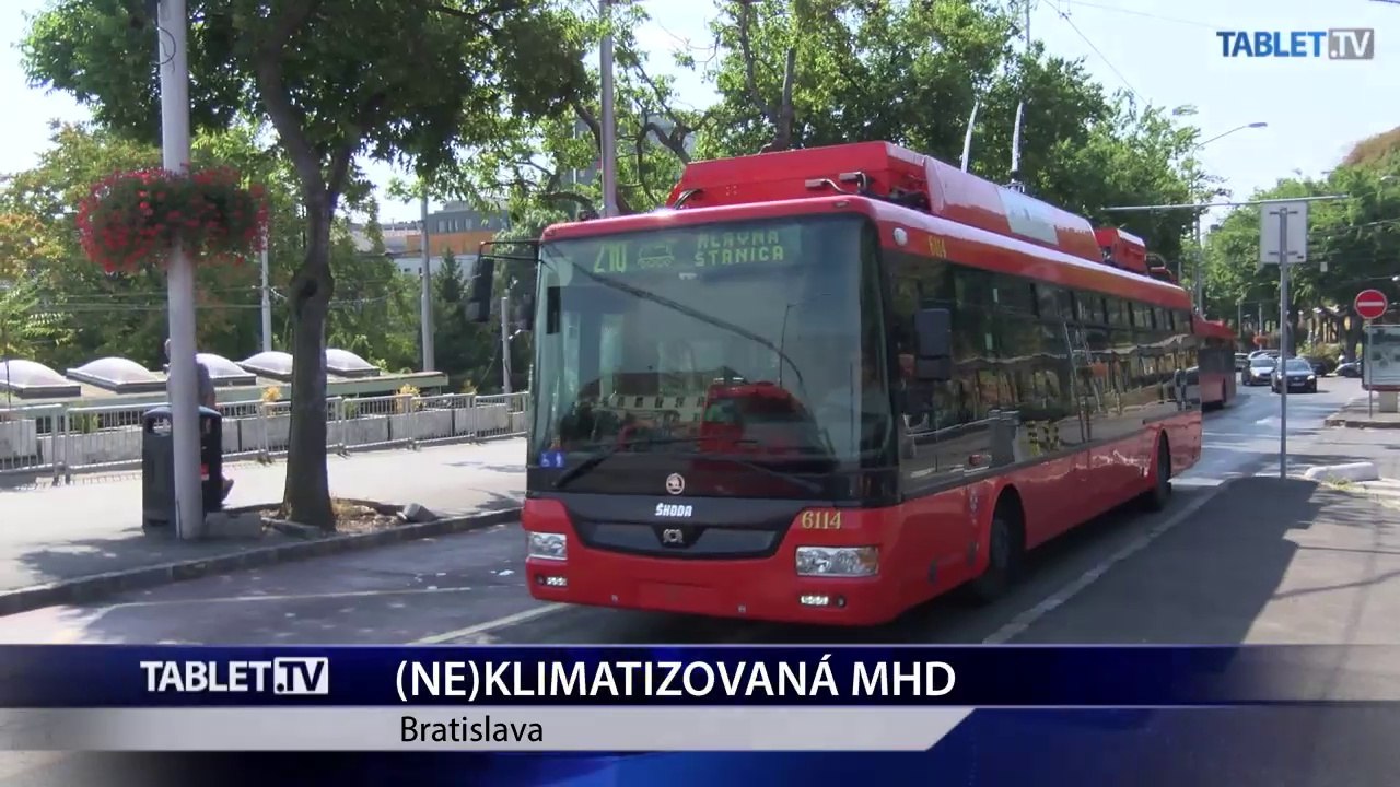 Cestujúci  v Bratislave sa sťažujú na neúčinnú klimatizáciu v MHD