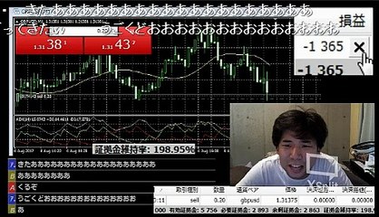 2017_08_04　ニコ生【七原くん】初めてのＦＸで雇用統計に挑戦！