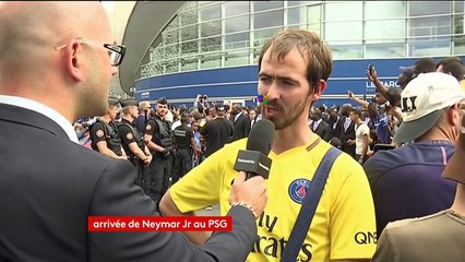 Ce supporter du PSG est prêt à payer " "300 ou 400 euros" de plus son abonnement pour voir Neymar
