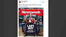 Newsweek Cover Features 'Lazy Boy' Trump