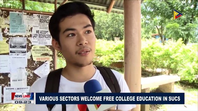 Various sectors welcome free college education in SUCs