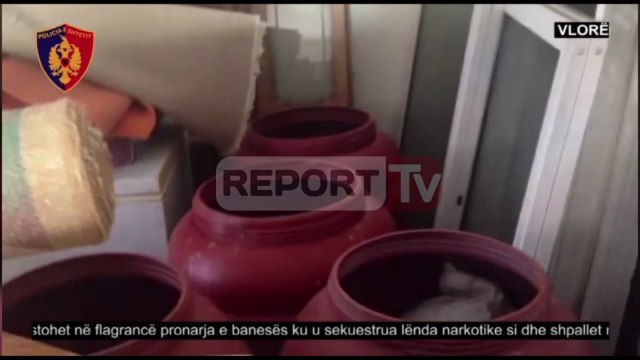 Report TV - Operacion antidrogë në Vlorë, arrestohet gruaja trafikante