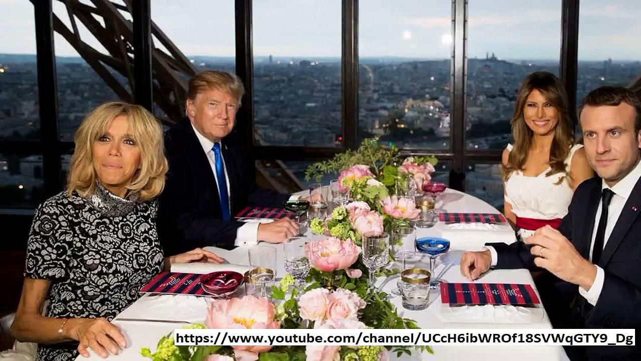 Trumps Kompliment an Brigitte Macron schlägt Wellen