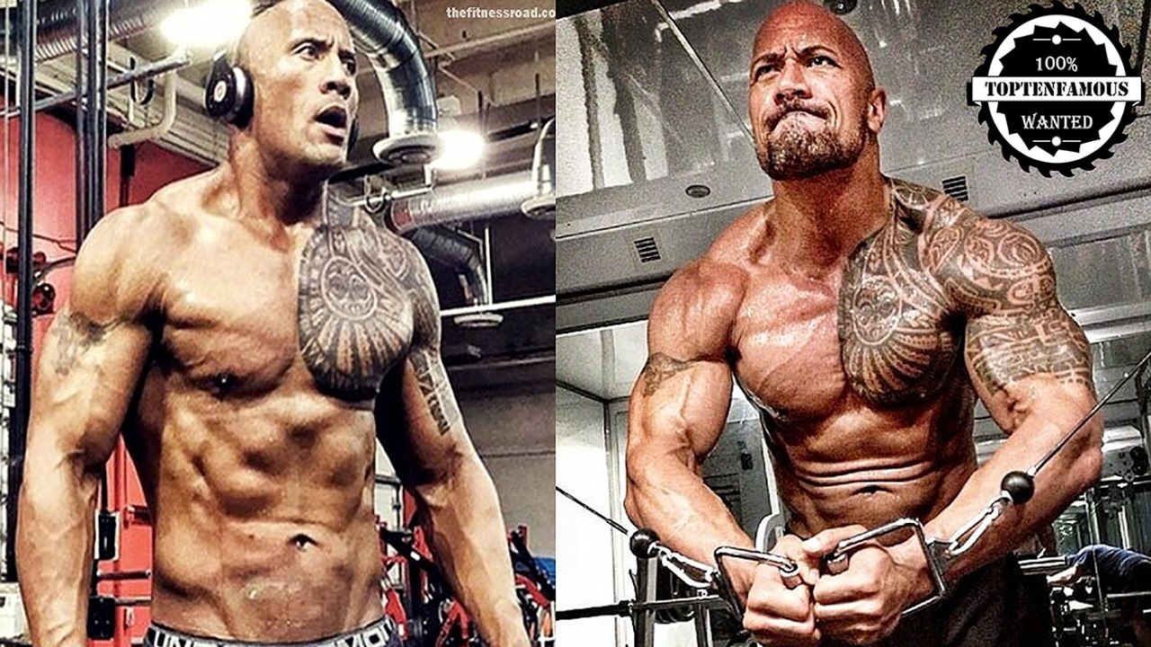 Dwayne Johnson From 1 to 44 Years Old