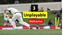 Top 3 unplayable bowling deliveries ever bowled