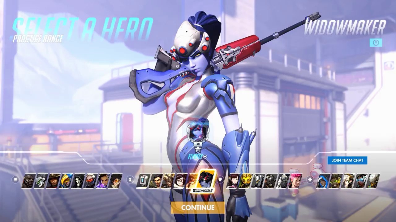 Tricolore Widowmaker Skin - First Person