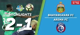 Highlight Liga 1 - Bhayangkara FC Vs Arema FC (2-1)