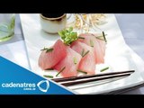 Receta de Sashimi de Atún con Salsa Ponzu / Cómo preparar Sashimi de Atú