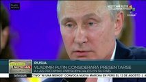 Putin considerará presentarse a las próximas presidenciales de Rusia
