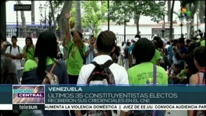 Pueblo venezolano, entusiasmado ante pronta instalación de la ANC