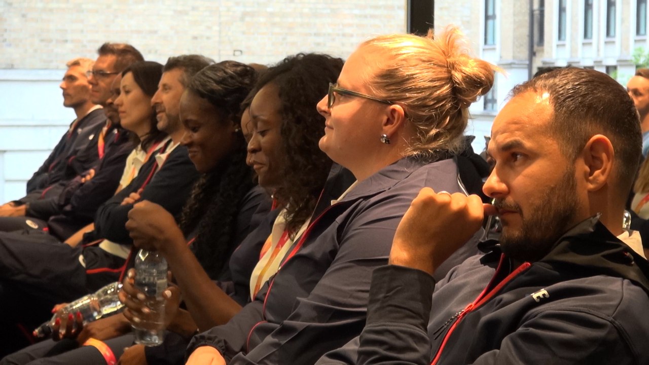 Londres 2017 : La réunion d'équipe des Bleus