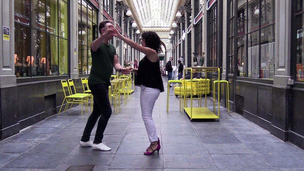 La Libre vous fait découvrir la salsa avec David Alpen et Mélanie Gonçalves (Salsa Bruxelles)