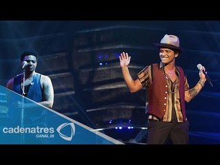 Bruno Mars enloquece a su fans durante concierto