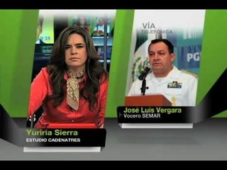 Entrevista a José Luis Vergara Vocero SEMAR