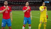 Argentina vs. Chile | CONMEBOL | Road To World Cup Germany 2017 | FIFA 16