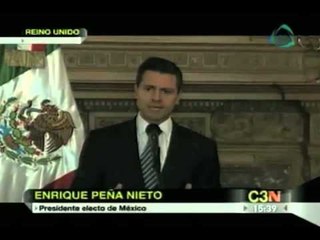 Peña Nieto sostiene reunión privada con ministro David Cameron