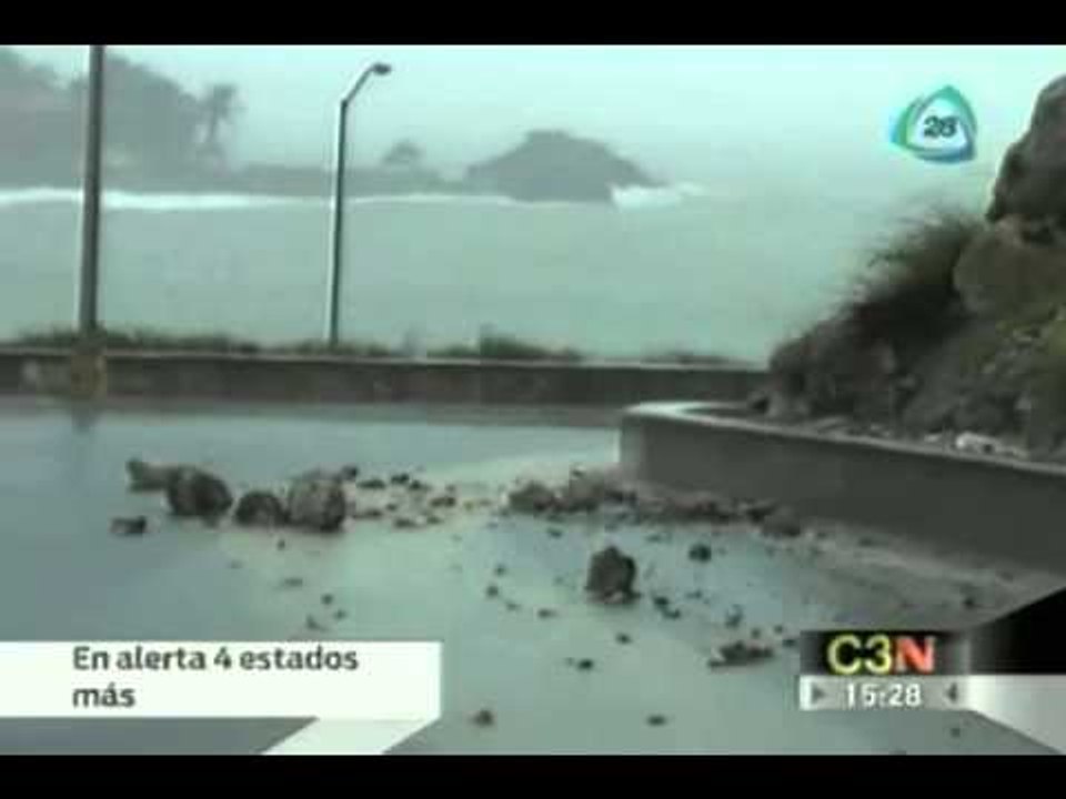Paul provoca severos daños a su paso por Baja California Sur