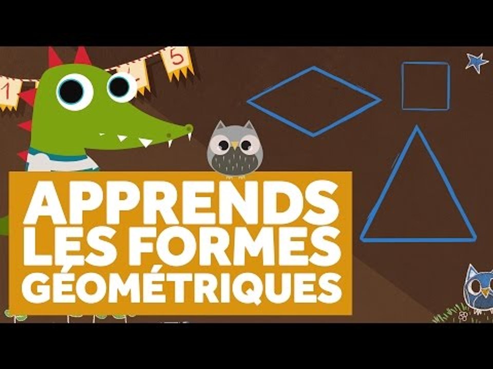 Apprendre Les Formes Géométriques - L'École des Zibous ! Vidéo Educative