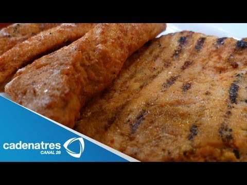 Receta para preparar filete de cerdo con salsa de piña al achiote. Receta de filete de cerdo