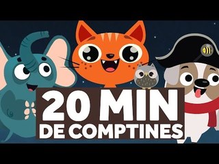 20 Minutes de Comptines pour les Enfants - Au Clair De La Lune - Le Monde des Zibous