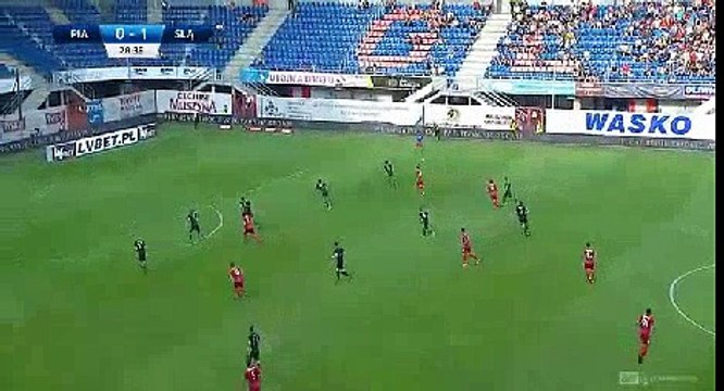 Patryk Dziczek Goal HD - Piast Gliwice 1-1 Slask Wroclaw 04.08.2017