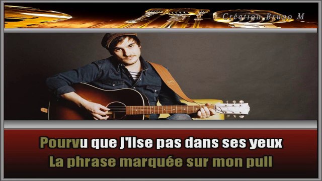 Gauvain Sers - Pourvu KARAOKE / INSTRUMENTAL