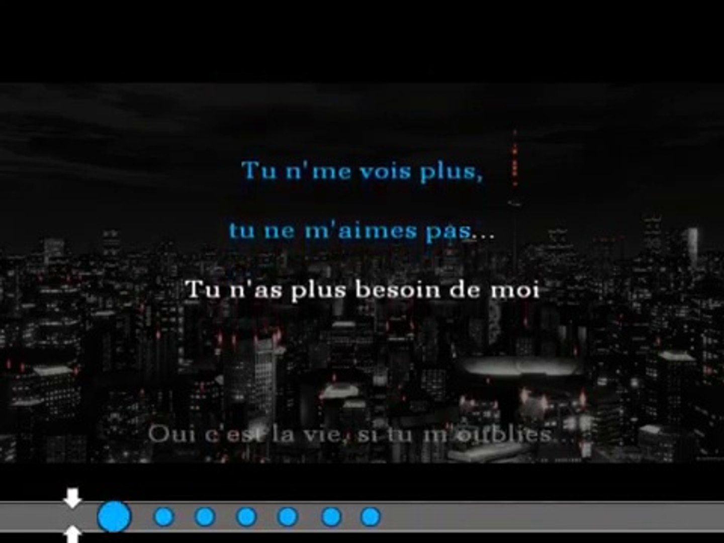 ⁣Indochine - Anyway KARAOKE / INSTRUMENTAL